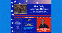 Desktop Screenshot of ourgodlyamericanheritage.com